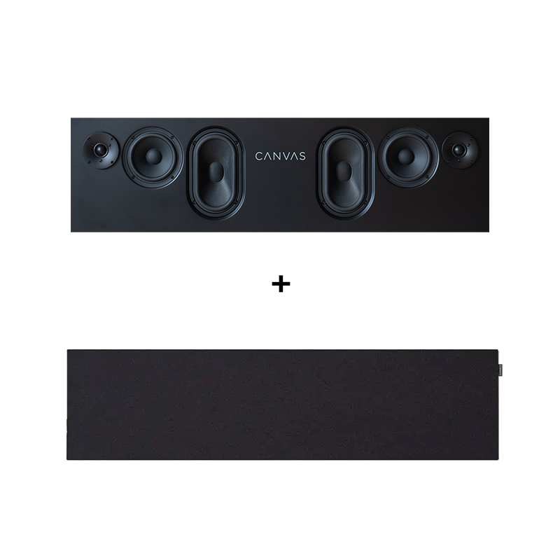 CANVAS 55" Black – HiFi Soundbar - LBS.dk