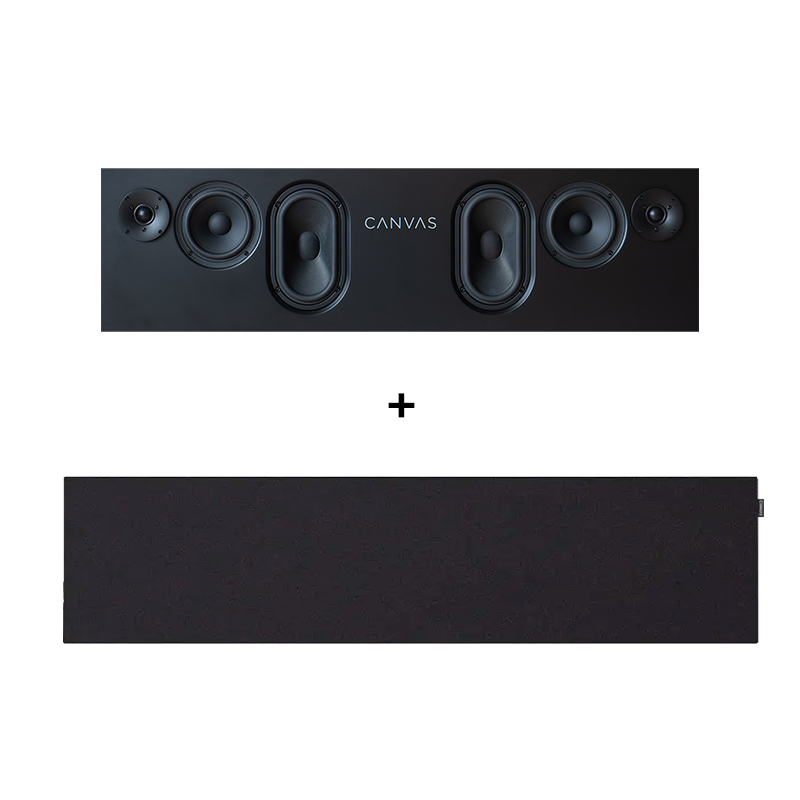 CANVAS 75" Black - HiFi Soundbar - LBS.dk