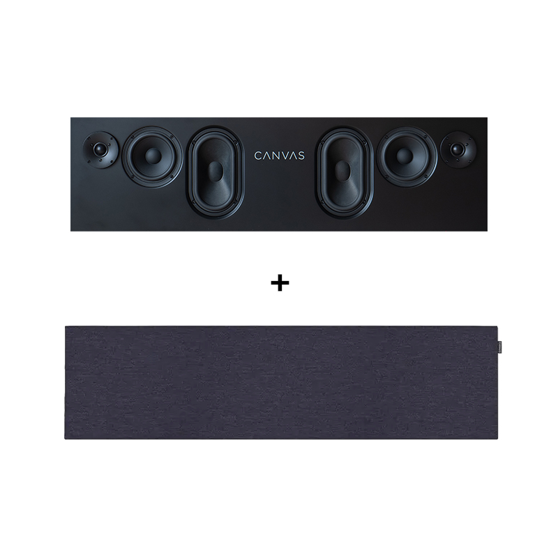 CANVAS 55" Dark Blue - HiFi Soundbar - LBS.dk