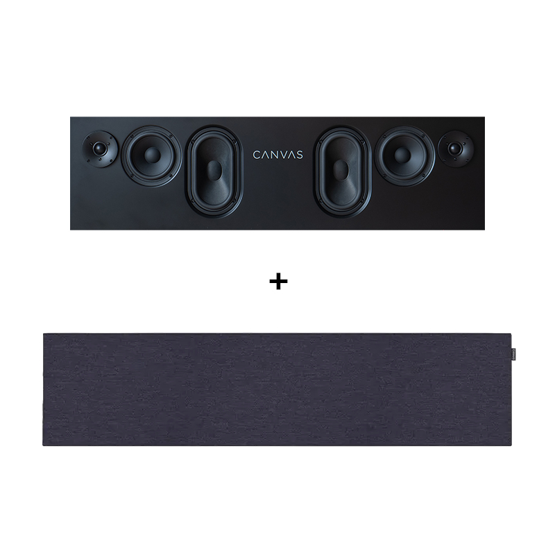 CANVAS 65" Dark Blue - HiFi Soundbar - LBS.dk