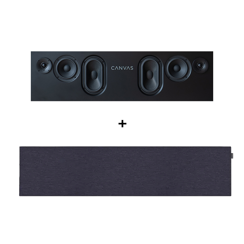 CANVAS 75" Dark Blue - HiFi Soundbar - LBS.dk