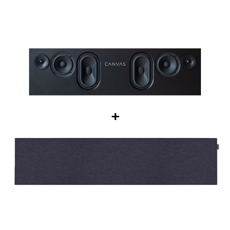 CANVAS 77" Dark Blue - HiFi Soundbar - LBS.dk