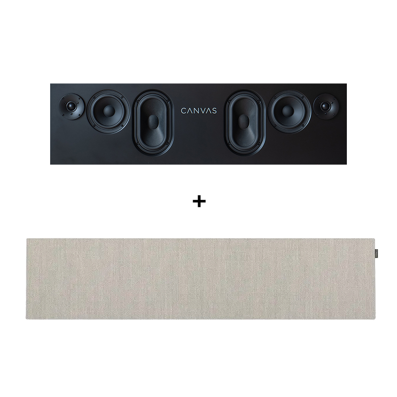 CANVAS 83" Light Green - HiFi Soundbar - LBS.dk