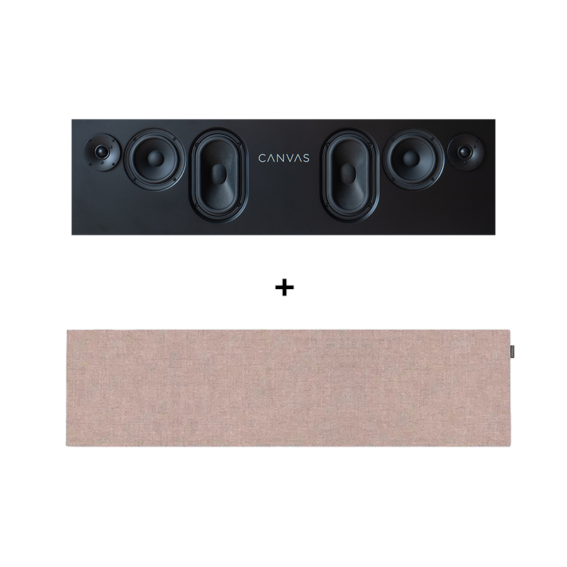 CANVAS 55" Milled Ochre - HiFi Soundbar - LBS.dk
