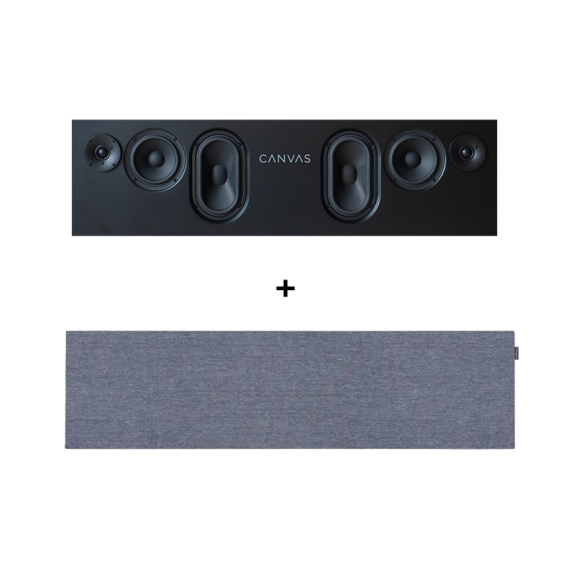 CANVAS 55" Ocean Grey - HiFi Soundbar - LBS.dk