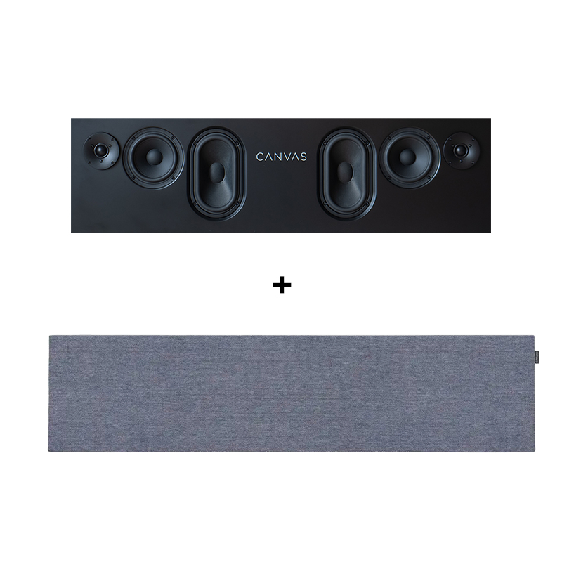 CANVAS 75" Ocean Grey - HiFi Soundbar - LBS.dk