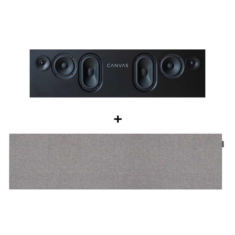 CANVAS 85" Umber - HiFi Soundbar - LBS.dk