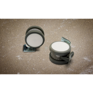 Unnu hjul, 4 stk. (Hvid)