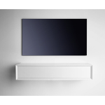 Clic 121S med tilbehør. Hvid lak med hvid stoffront