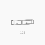 Clic 12S grundmodul. Grå lak