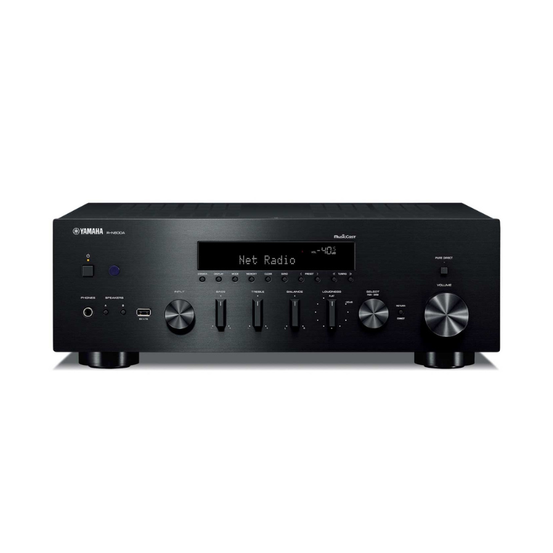 Yamaha R-N600A - Sort