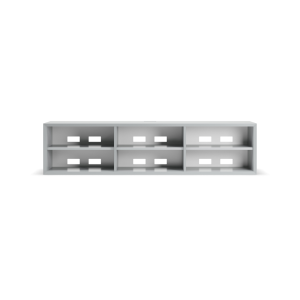 Clic 232 grundmodul. Lysegrå lak