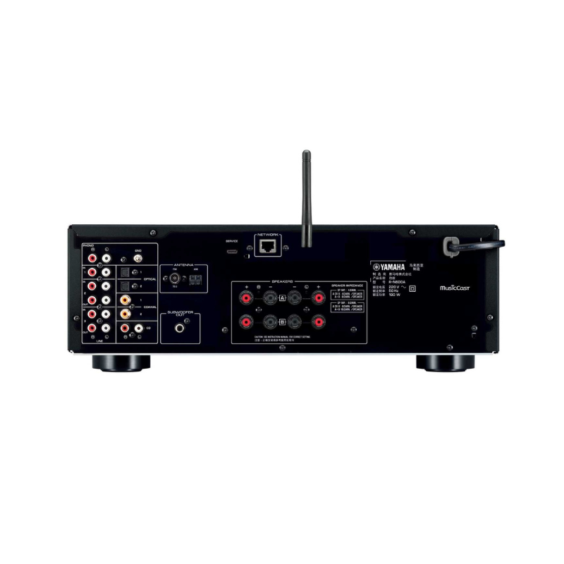 Yamaha R-N600A - Sort