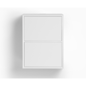 Clic 410 med tilbehør. Hvid lak med hvid stoffront