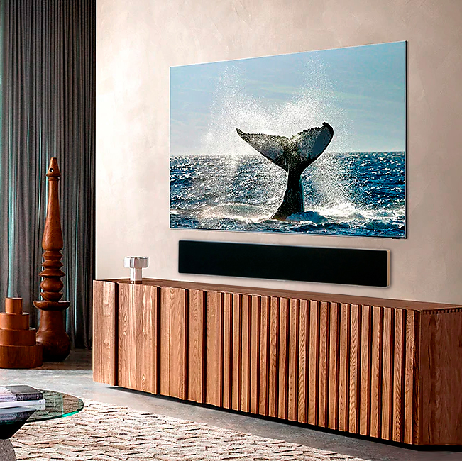 Beosound Stage + 65" 8K Infinity Screen - LBS.dk