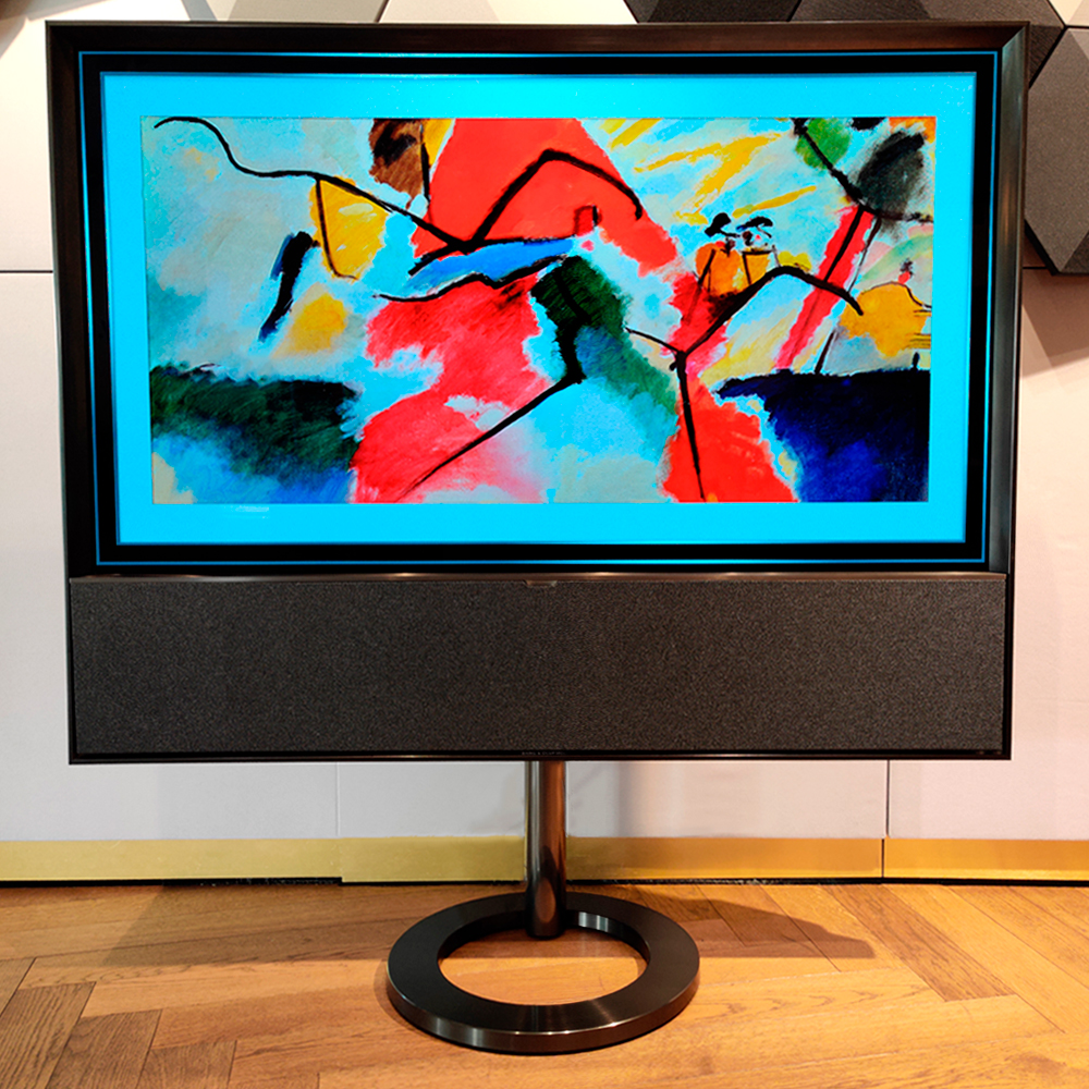 Beovision Contour 55" - Black Anthracite m. Grey Melangé - LBS.dk