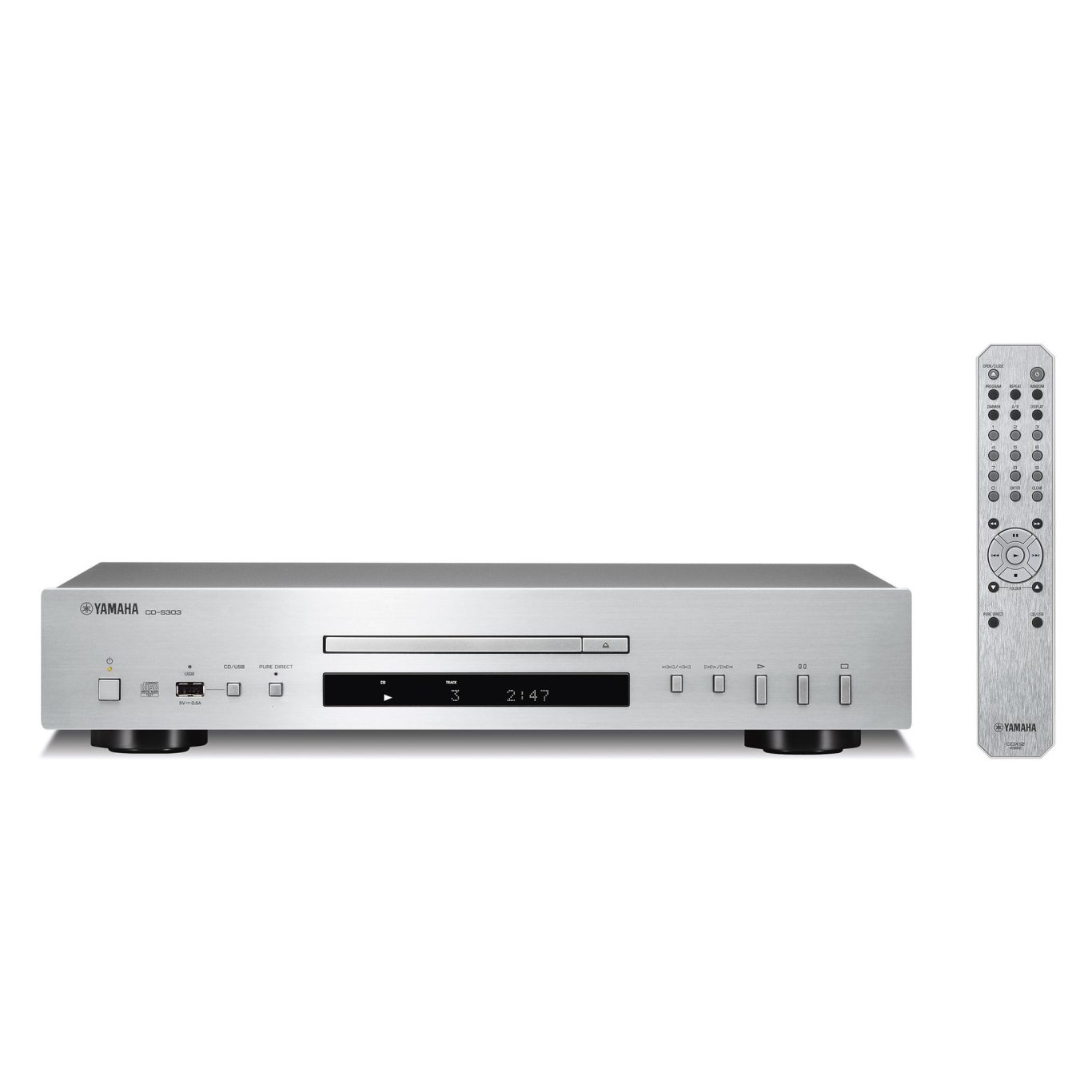 Yamaha CD-S303 Sølv - LBS.dk