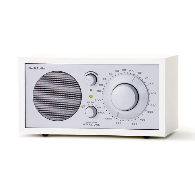 Tivoli Audio Model ONE hvid/sølv