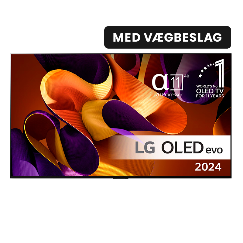 LG 65"" 4K EVO OLED TV G45 - LBS.dk