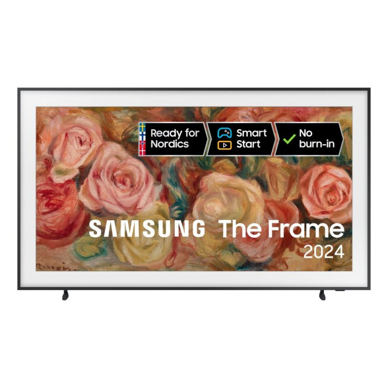 Samsung 55" The Frame 2024 4K QLED TV Udstillingsmodel → Køb uden