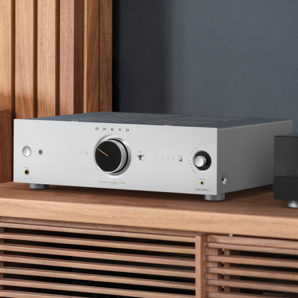 Onkyo Icon A-50 forstærker sølv - LBS.dk