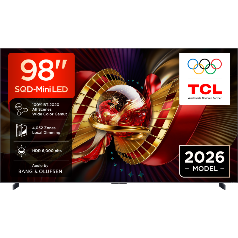 TCL 98C8L SQD-Mini LED Google TV