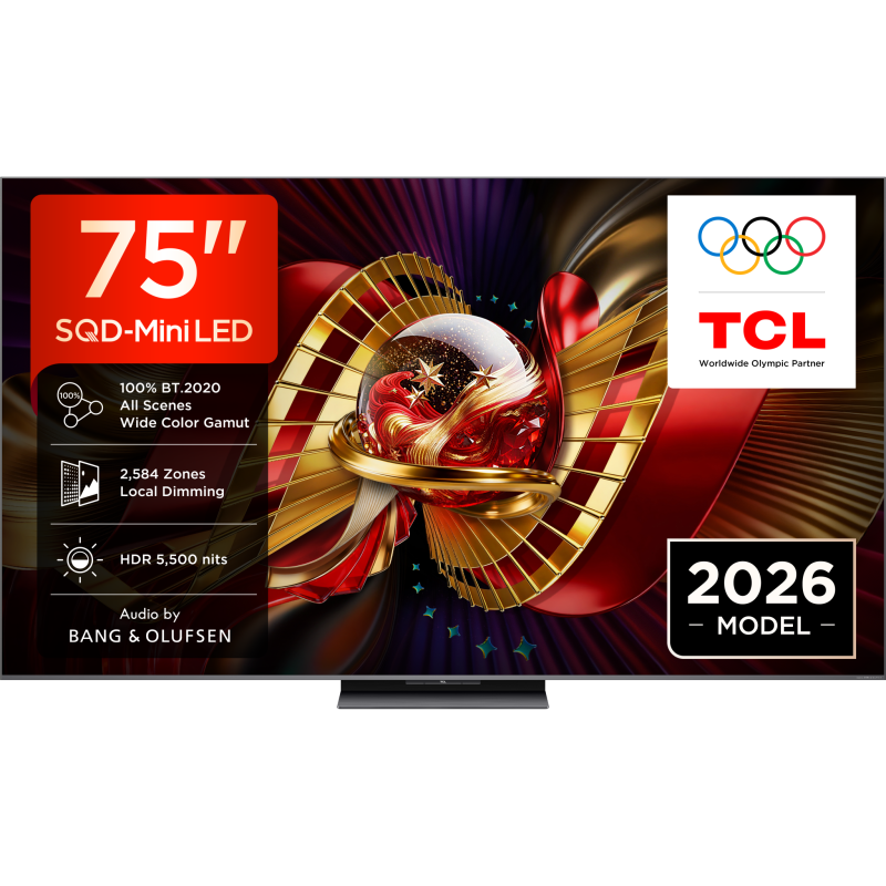 TCL 75C8L SQD-Mini LED Google TV