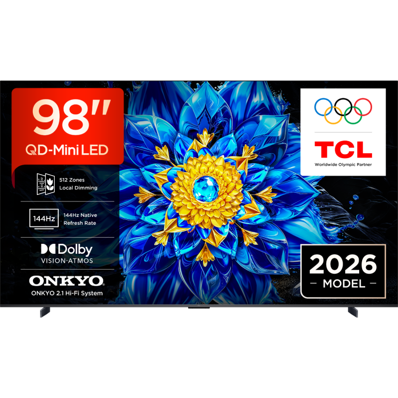 TCL 98P8L QLED Google TV