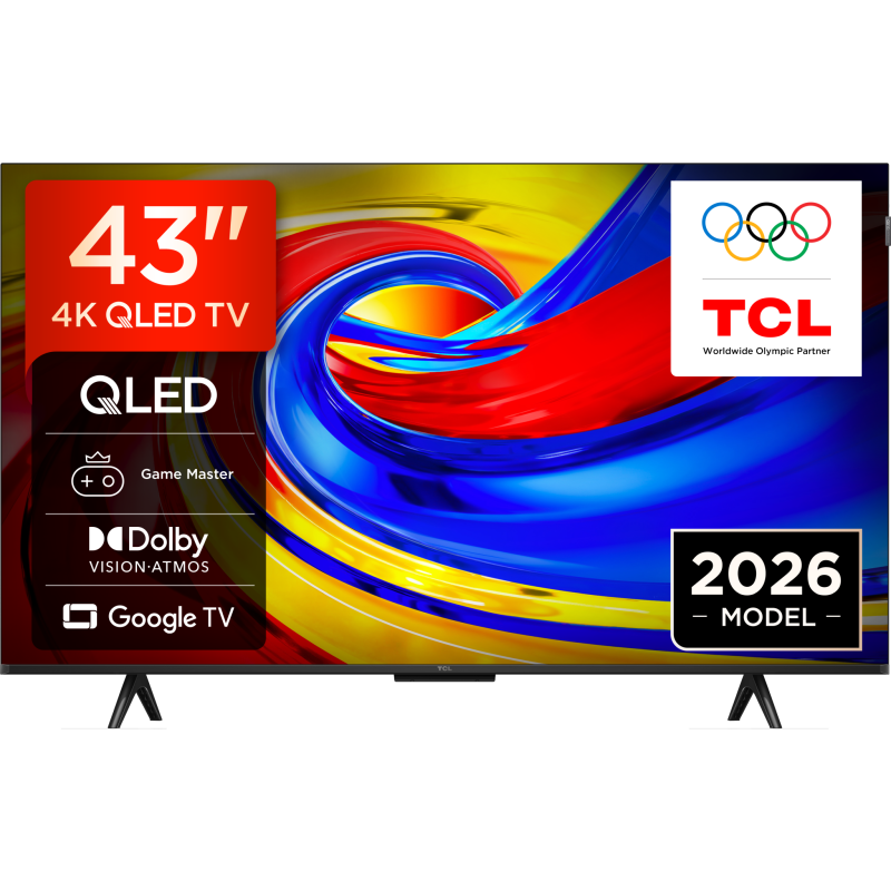 TCL 43P7L QLED Google TV