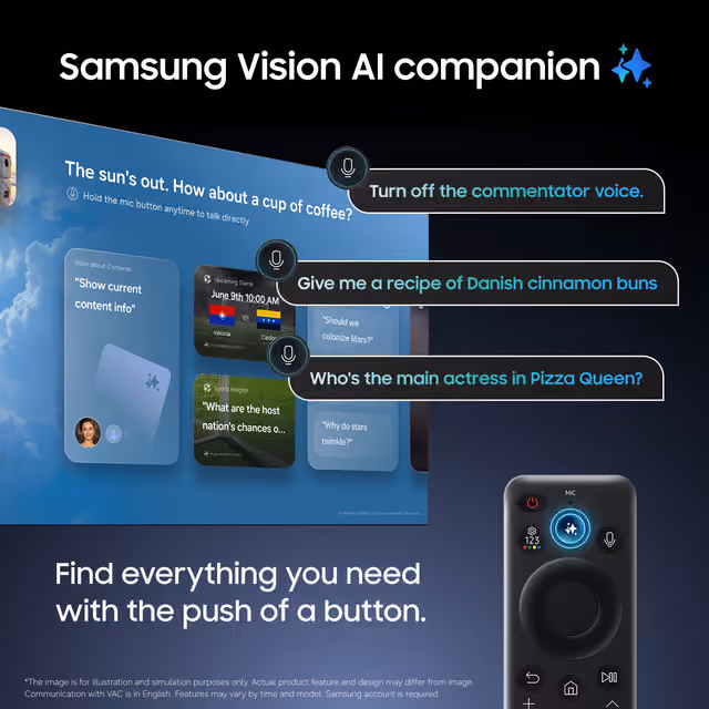 Samsung 100" M90H 4K Mini LED Smart TV (2026)